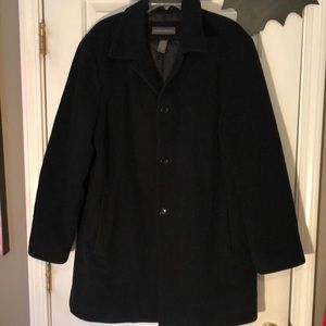 Banana Republic wool and cashmere car coat